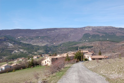 Un petit village de montagne...