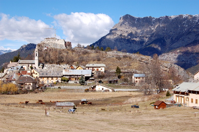 Arrivée au village