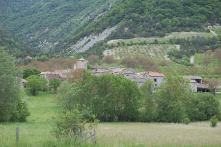 Le village de Sainte-Marie-de-Rosans