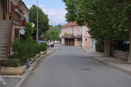 Arrivant à Sigoyer...