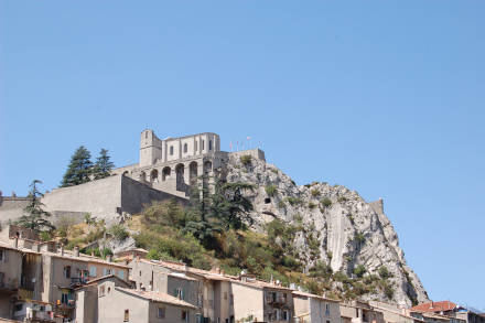 La forteresse de Sisteron...