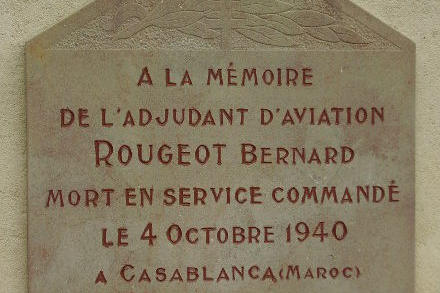 À la mémoire de Bernard Rougeont, mort pour notre Liberté