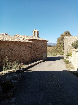 La chapelle des pénitents...