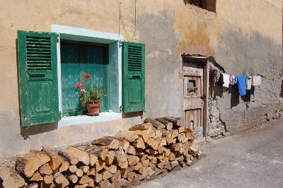 Habitat et fil à linge