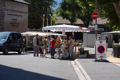 Le  marché du samedi