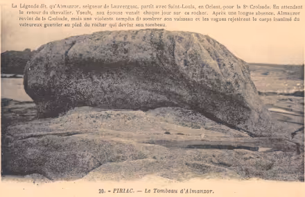 Début XX°: le tombeau d'Almanzor